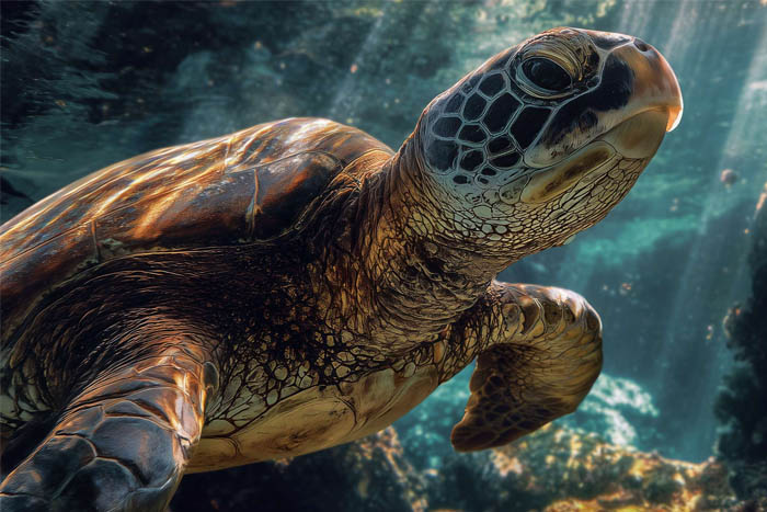 Sea turtle snorkeling Oahu